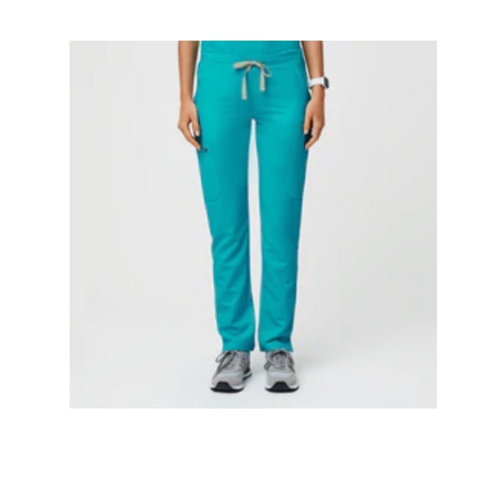 Brand new in package teal scrub pants xs tall